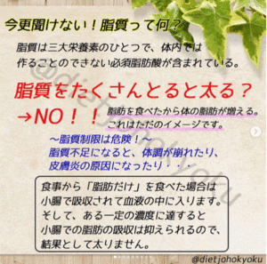 【今更聞けない!脂質って何?】
