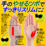 やせるツボを刺激して、 すっきりスリムに♪ 